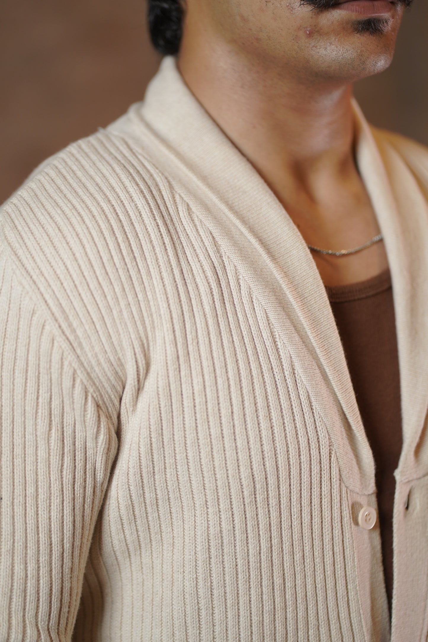 Black Shawl Collared Cardigan Sweaters